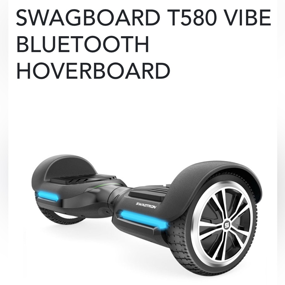Swagtron T580 Board Black Bluetooth And LED With Charger